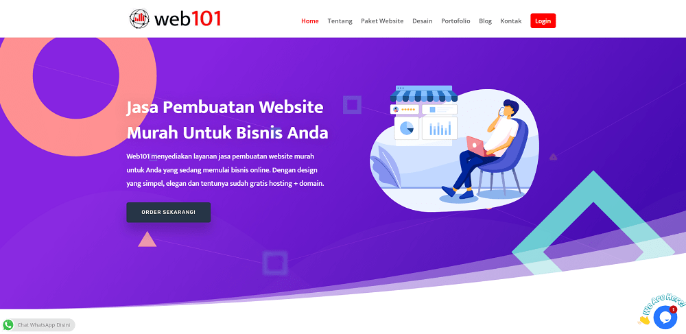 Gambar  1 Contoh Penulisan Di Website