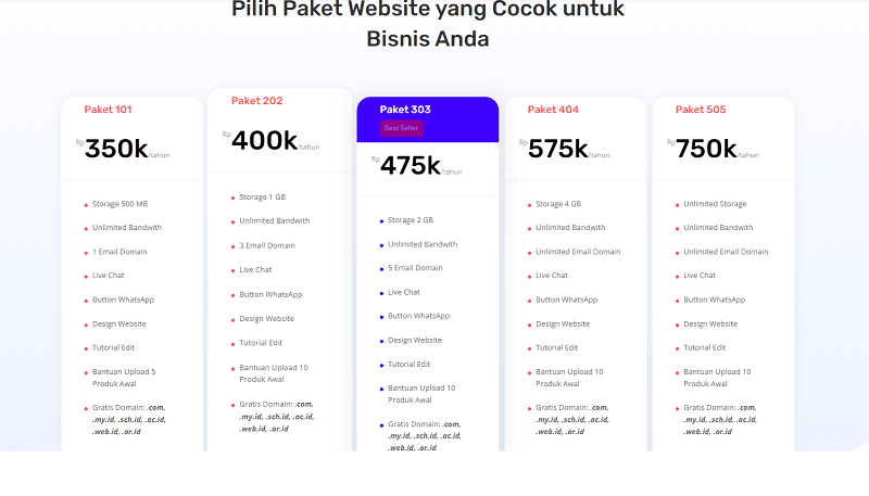 Paket Website Murah